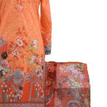 Load image into Gallery viewer, Lawn Shirt and Crinkle Chiffon Dupatta
